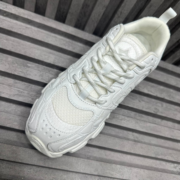 CD CHRONO SNEAKER WHITE CALFSKIN