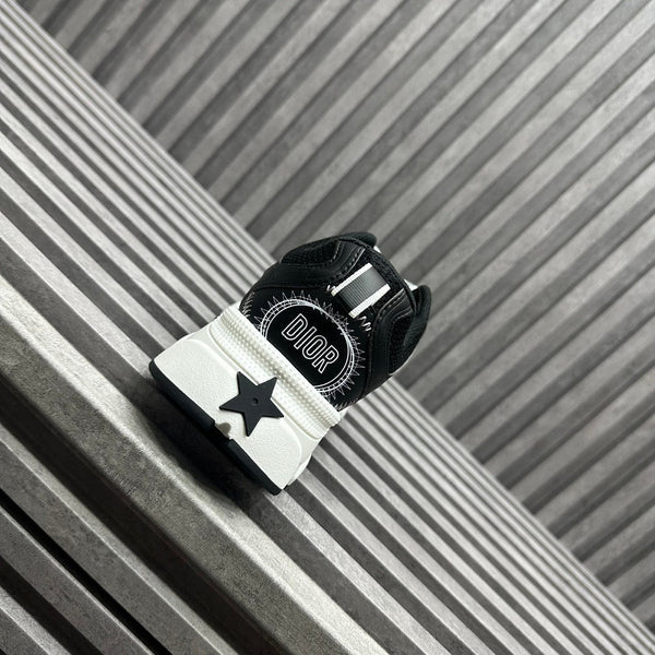 CD CHRONO SNEAKER BLACK CALFSKIN