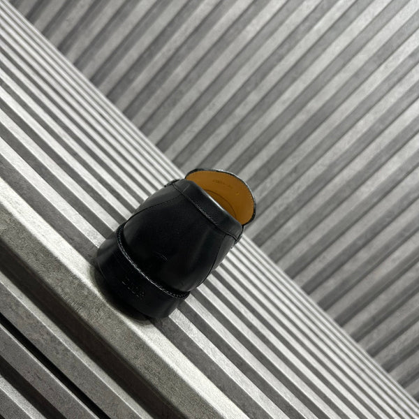 CD SYMBOL GRANVILLE LOAFER BLACK CALFSKIN