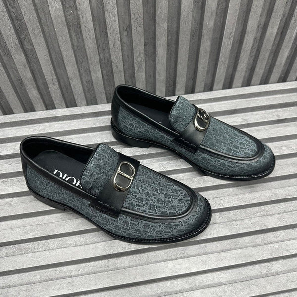 CD SYMBOL GRANVILLE LOAFER ANCHOR MONOGRAM JACQUARD
