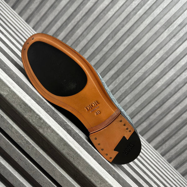 CD SYMBOL GRANVILLE LOAFER ANCHOR MONOGRAM JACQUARD