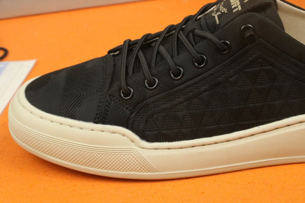 PRA SNEAKER IN BLACK CARO SUEDE CALFSKIN