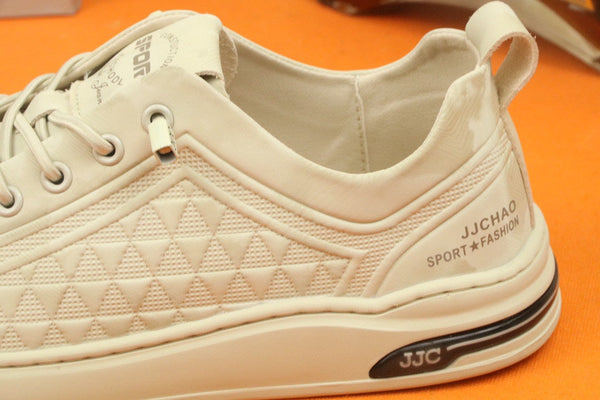 PRA SNEAKER IN BEIGE CARO SUEDE CALFSKIN