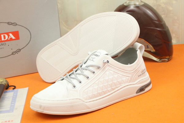 PRA SNEAKER IN WHITE CARO SUEDE CALFSKIN