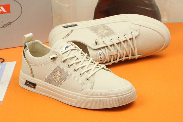 SCARPA DA STIVALETTO PRA IN PELLE DI VITELLO BEIGE CREMA E TESSUTO RICAMATO TAN