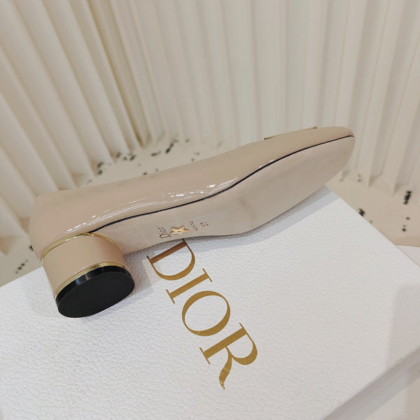 Miss Dior Pump 40mm In Beige Cowhide 111364