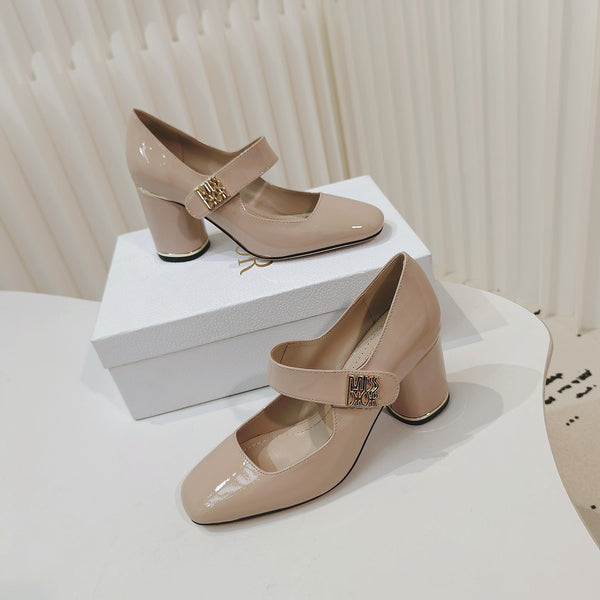 Miss Dior Pump 85mm In Beige Cowhide 111355