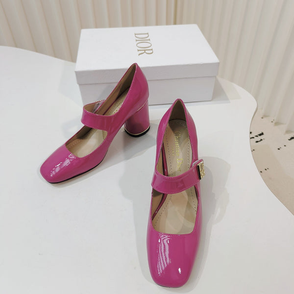 Miss Dior Pump 85mm In Deep Pink Cowhide 111357