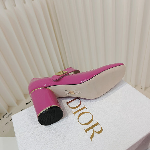 Miss Dior Pump 85mm In Deep Pink Cowhide 111357
