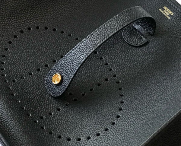 Evelyne 29cm Black Togo Ghw