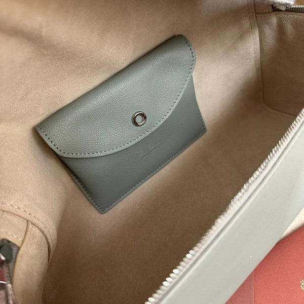 BORSA EXTRA L27 IN PELLE DI VITELLO LISCIA COLOR CIPRIA