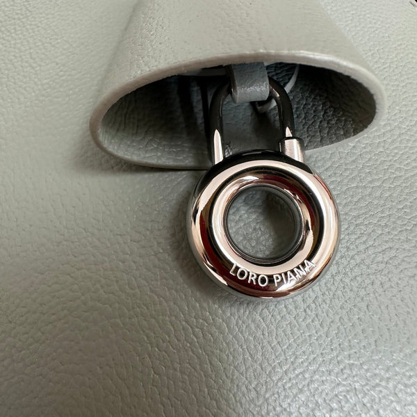 BORSA EXTRA L27 IN PELLE DI VITELLO LISCIA COLOR CIPRIA