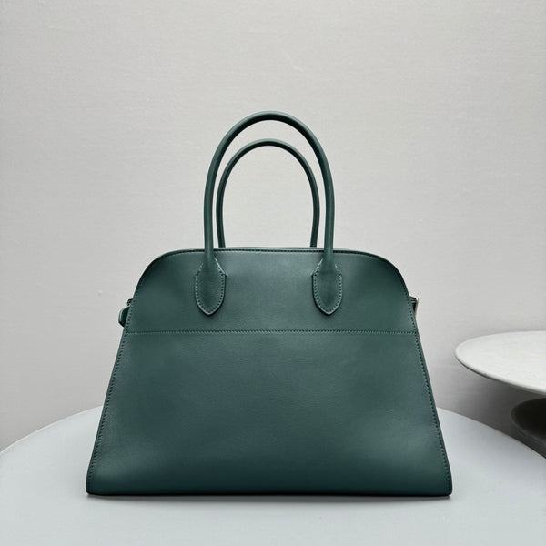 The Row Margaux 15 38cm Tote Bag In Smooth Calfskin