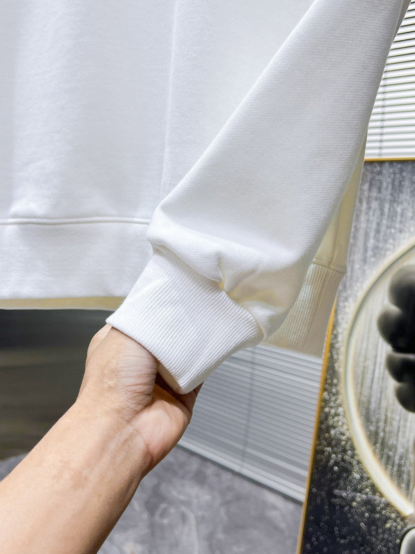 MAGLIA LV IN COTONE BIANCO 238811