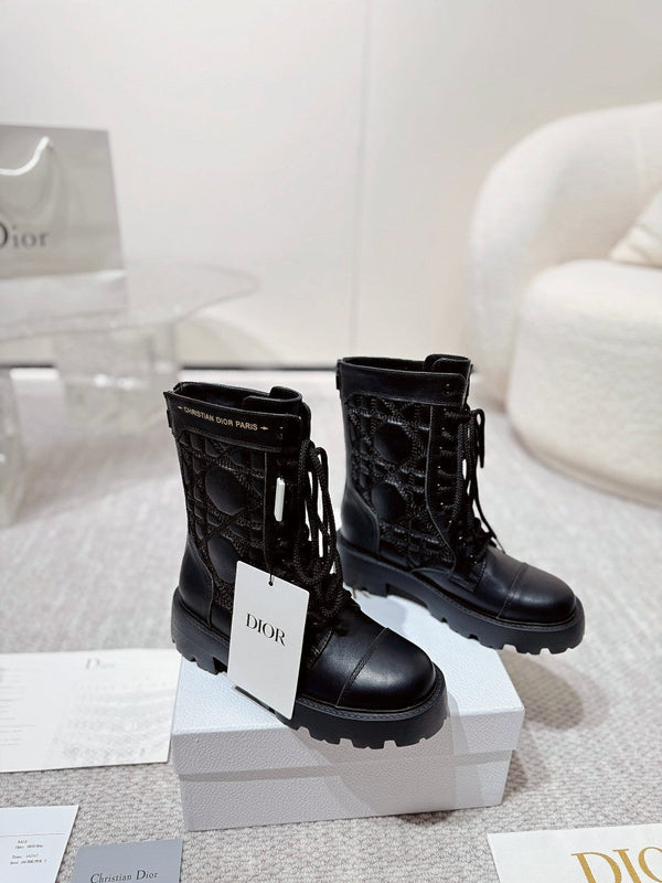 D-Unit Ankle Boot 40mm In Black Plain Calfskin 988755