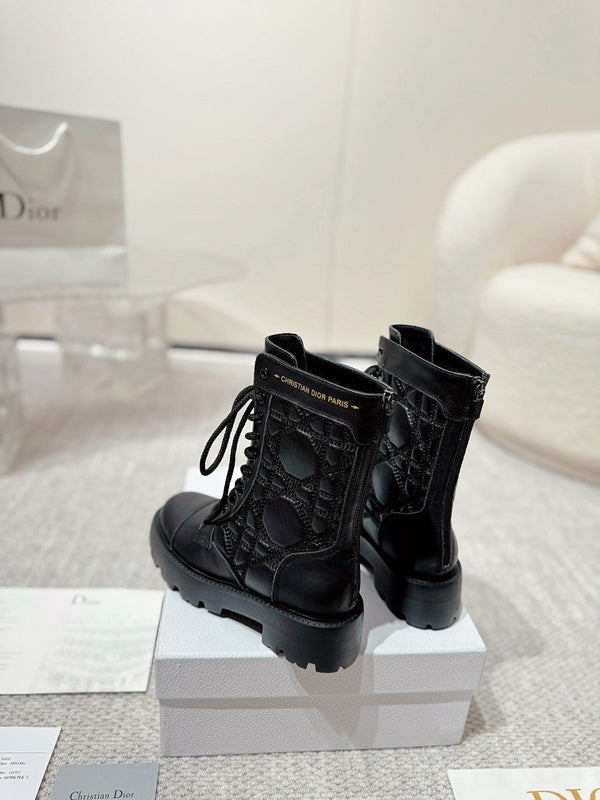 D-Unit Ankle Boot 40mm In Black Plain Calfskin 988755
