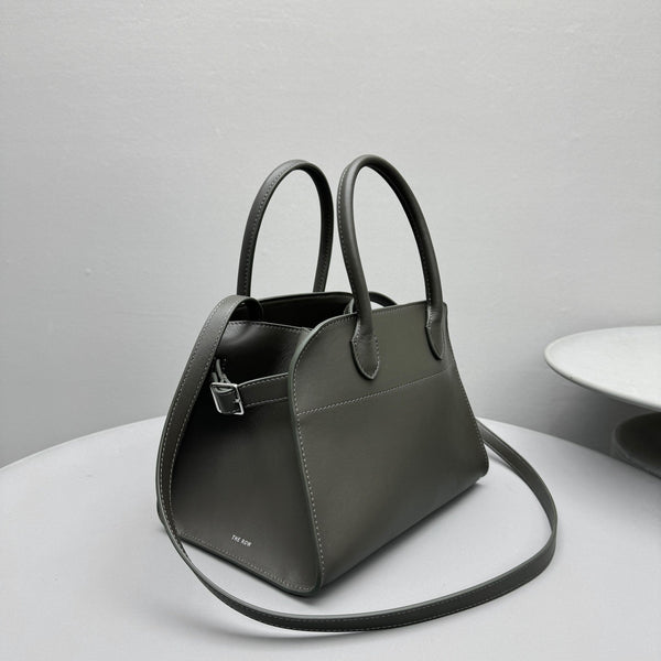 The Row Margaux 10 26cm Tote Bag In Smooth Calfskin