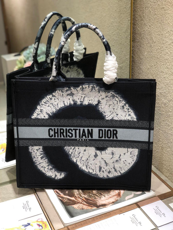 CD Galaxy Book Tote 42cm Bag Canvas 336582