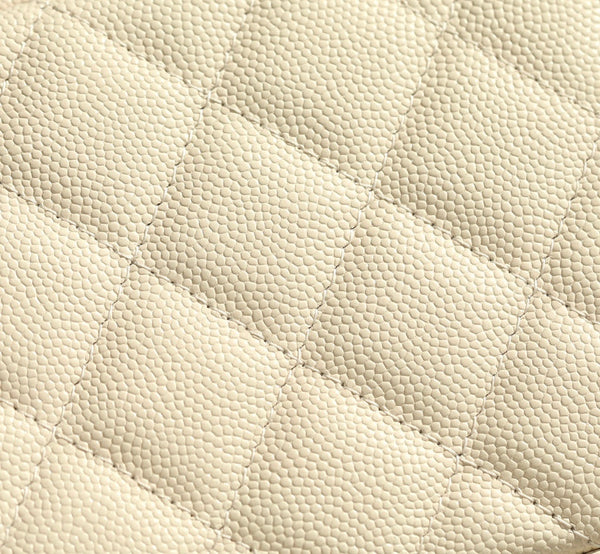 CC 25C Vanity 17cm Cream Grained Calfskin