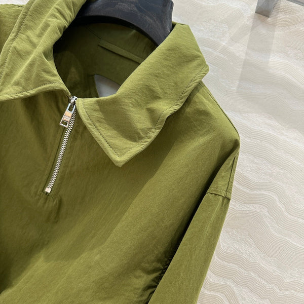 Prada 25 Jacket Green Cotton