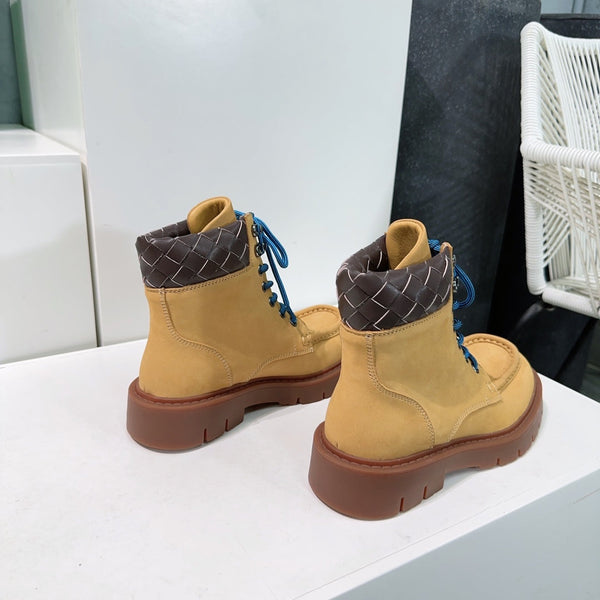 BV 25s Haddock Lace-Up Ankle Boot 45mm Light Brown Cowhide Rubber 180294