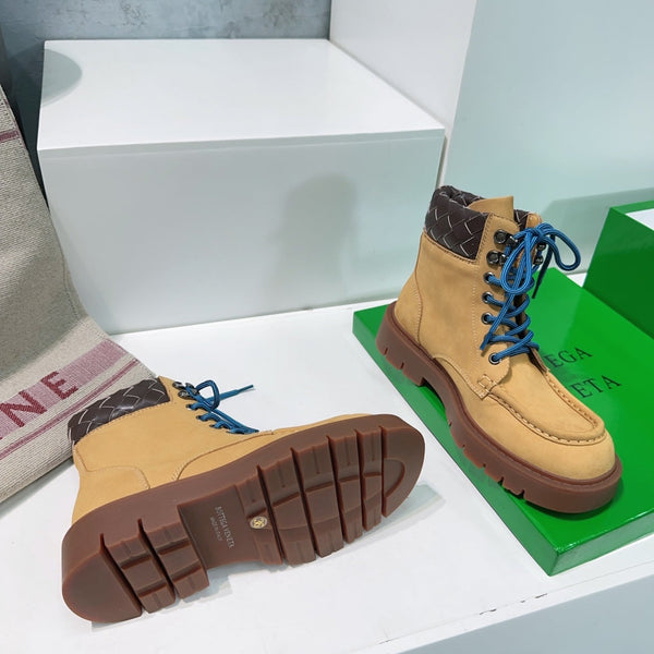 BV 25s Haddock Lace-Up Ankle Boot 45mm Light Brown Cowhide Rubber 180294