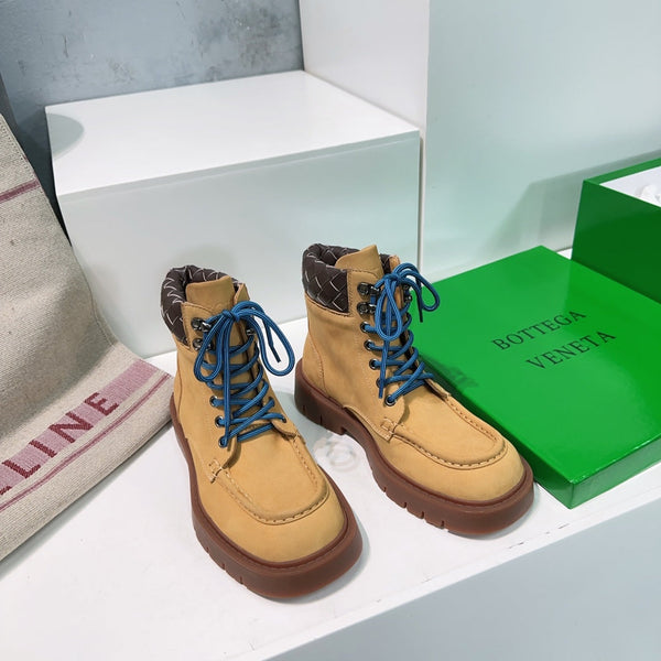 BV 25s Haddock Lace-Up Ankle Boot 45mm Light Brown Cowhide Rubber 180294