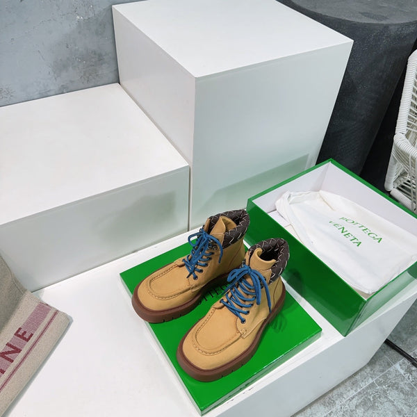 BV 25s Haddock Lace-Up Ankle Boot 45mm Light Brown Cowhide Rubber 180294