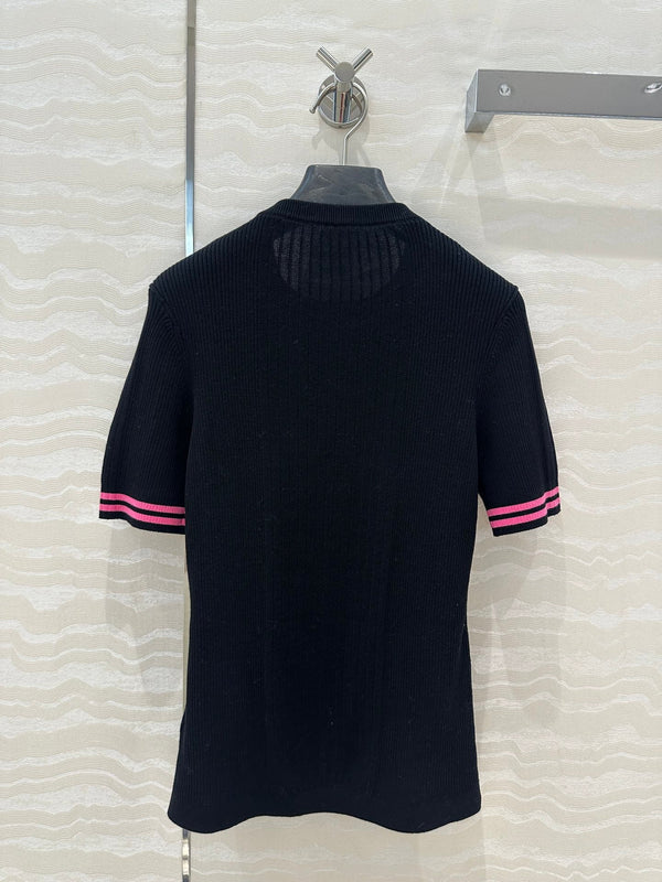 CC 25 T- shirt Black Wool