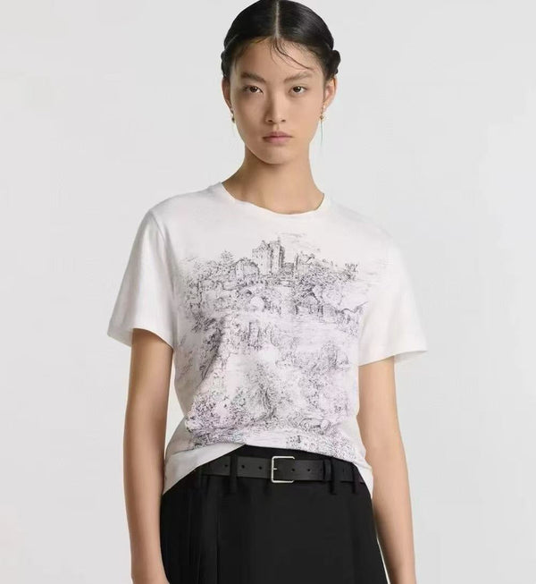 Dior 25C T-shirt White 228230
