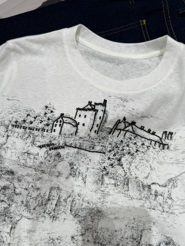 Dior 25C T-shirt White 228230