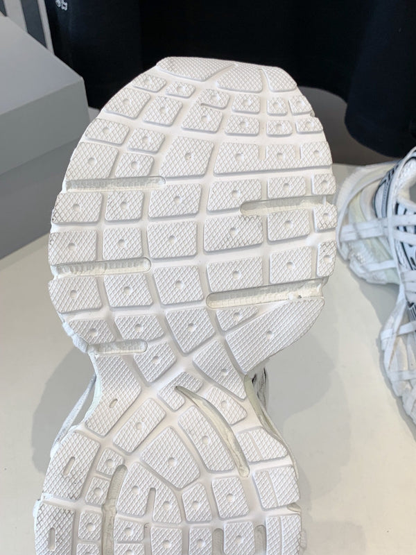 SNEAKER EXTREME LACE 3XL BIANCA E ARGENTO