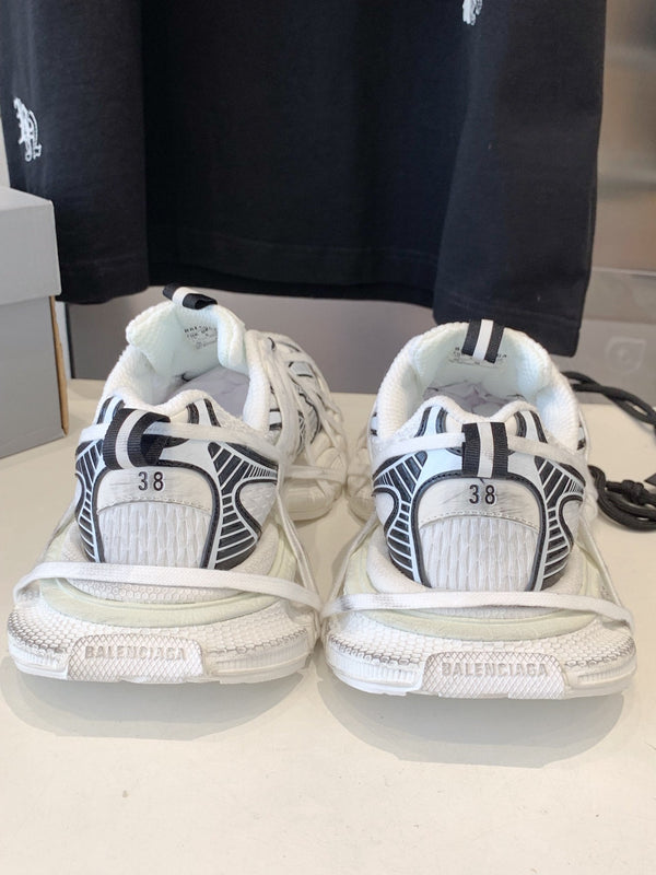 SNEAKER EXTREME LACE 3XL BIANCA E ARGENTO