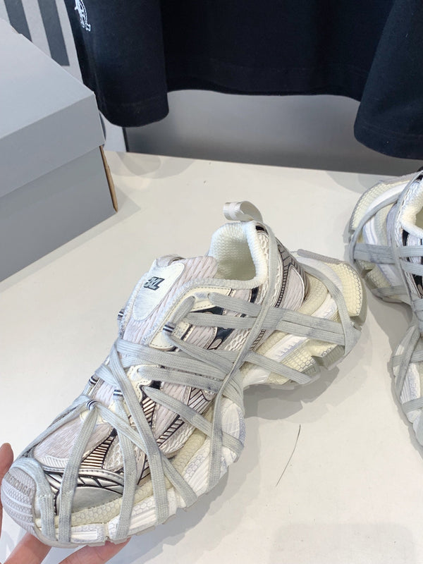 SNEAKER EXTREME LACE 3XL BEIGE E GRIGIA