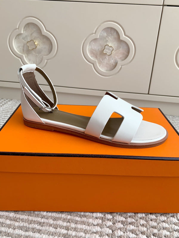 HM 25 Santorini White Etoupe Calfskin