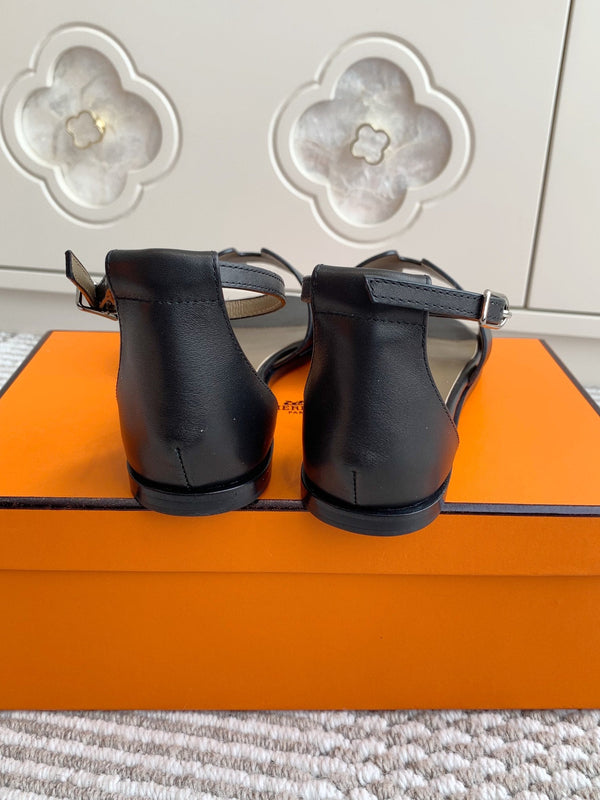 HM 25 Santorini Black Etoupe Calfskin