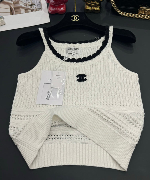 Chanel 25 Tank Top Laine Wool 232727