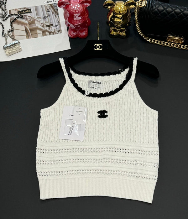 Chanel 25 Tank Top Laine Wool 232727