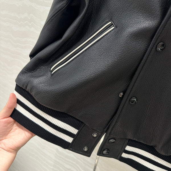 Celine Jacket Black Lambskin