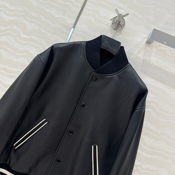 Celine Jacket Black Lambskin