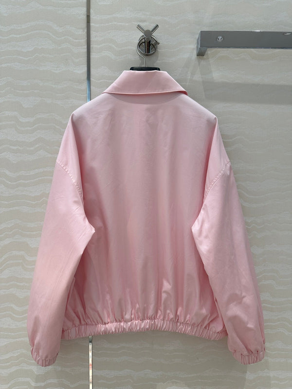 Prada Old Cadre Jacket Pink Cotton