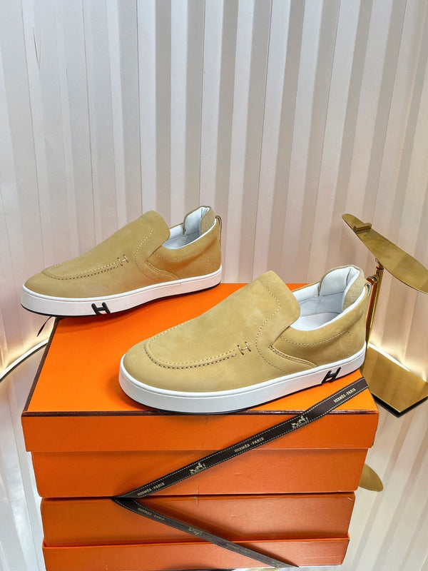 HM British Retro Loafers Brown Suede 317073