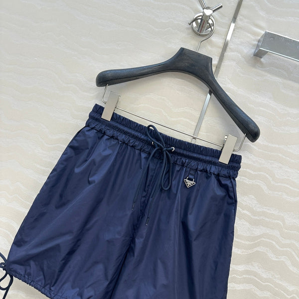 Prada Short Navy Blue Poliamida
