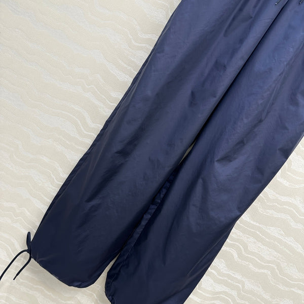 Prada Trouser Navy Blue Poliamida