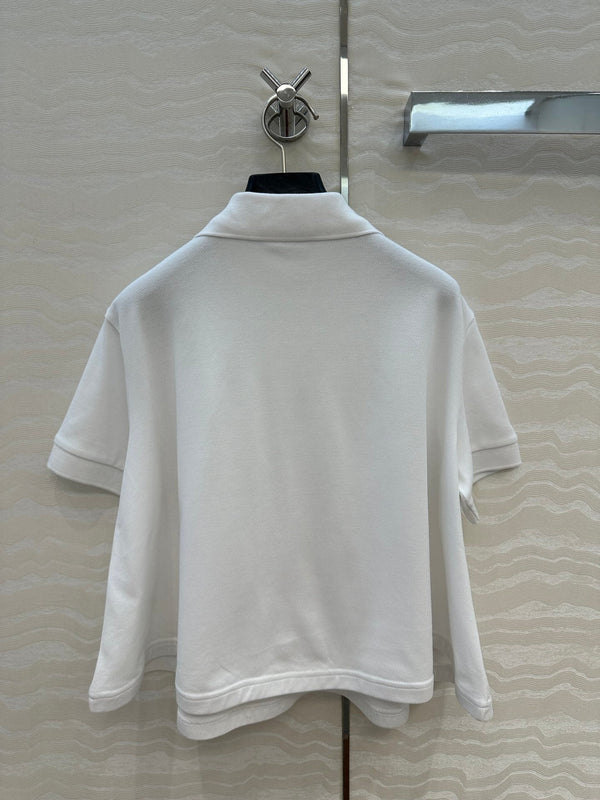 Loewe Polo T-shirt White Polyester