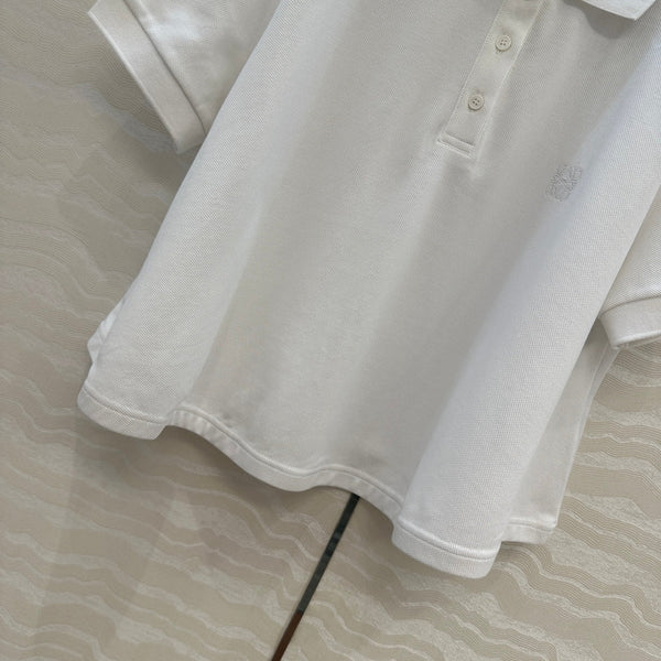 Loewe Polo T-shirt White Polyester