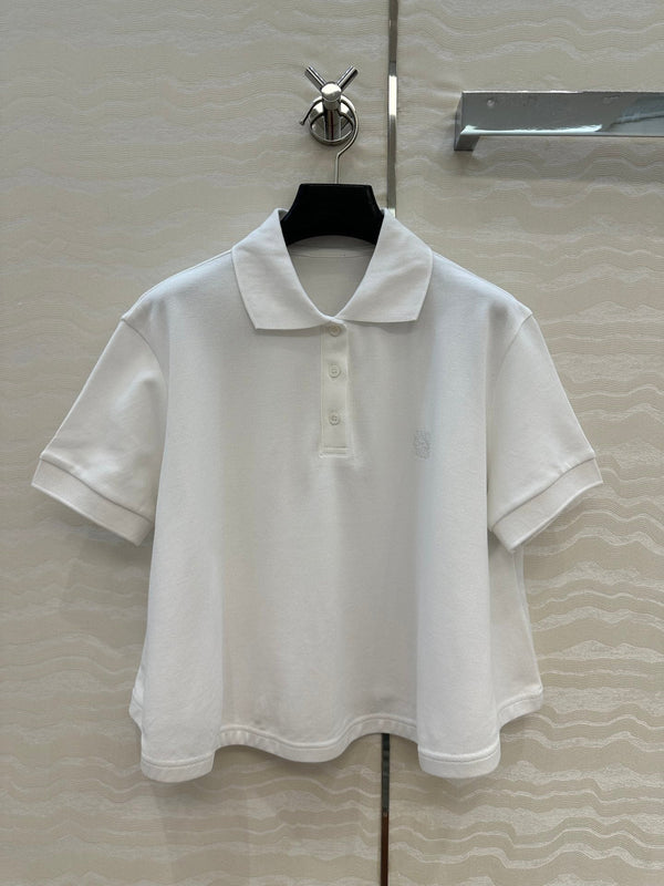 Loewe Polo T-shirt White Polyester