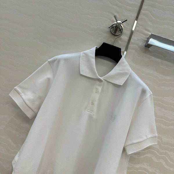 Loewe Polo T-shirt White Polyester