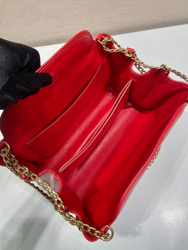 PRA Borsa Tumulte 24 pelle rossa 280840