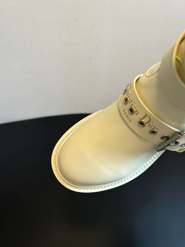 Dior 2025 Long Boot White Cowhide 501248